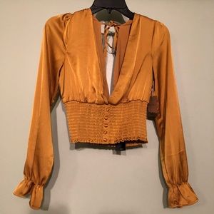 Forever 21 Silky cropped top